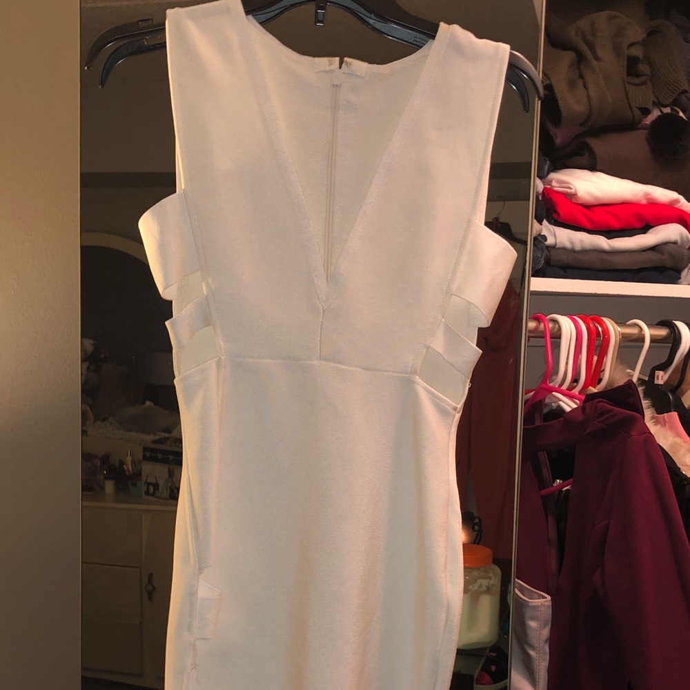 White dress